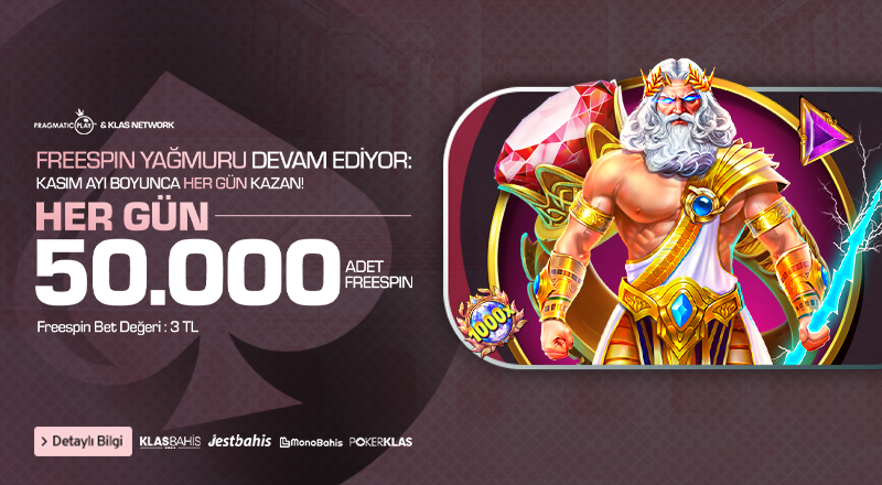 Pragmatic Play & Klas Network Özel Freespin Turnuvası