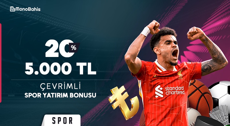 Çevrimli Spor Yatırım Bonusu %20