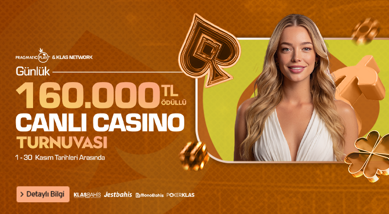 Pragmatic Play & Klas Network Özel Canlı Casino Turnuvası